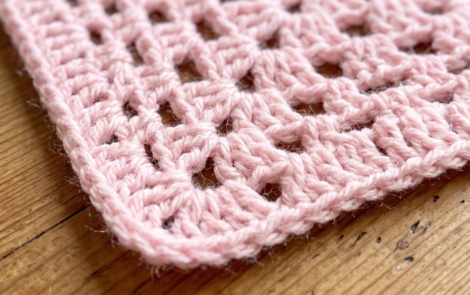 Easy Crochet Lacy Pattern