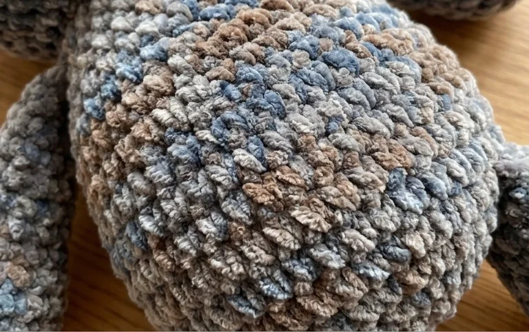 Crochet plush teddy bear free pattern