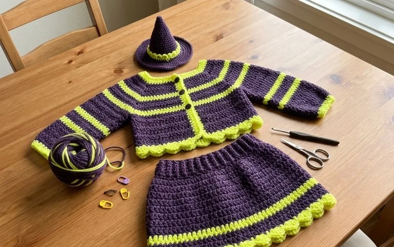 6 Easy Crochet Halloween Outfit Patterns: Free DIY Ideas