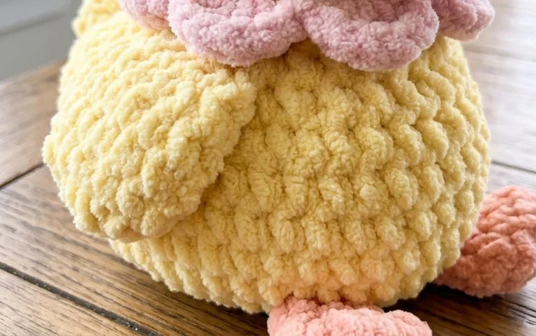 Crochet Flower Duck Free Amigurumi Pattern