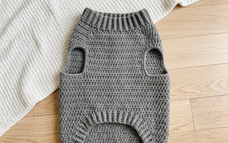 Extra Large Dog Sweater Crochet Pattern: Step-by-Step