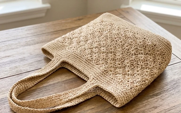 Easy Crochet Tote Bag Pattern: Beginner Step-by-Step