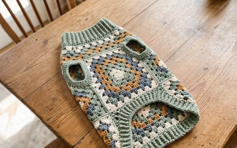 How to Crochet a Dog Sweater: Simple Beginner Pattern